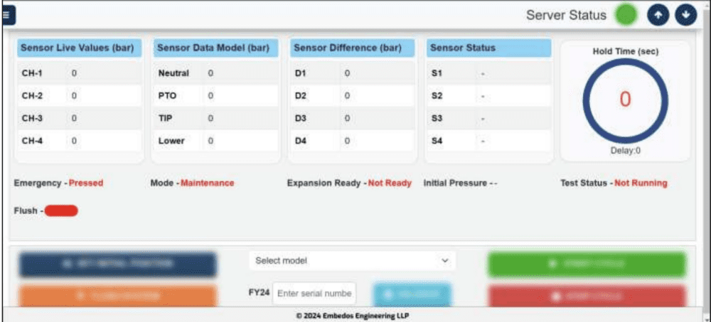 Air Control Valve Testing Through Automation. Embedos Case Study SS 1