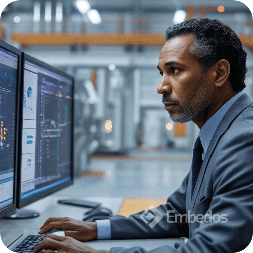 Embedos_IT Manager working in a Manufacturing plant